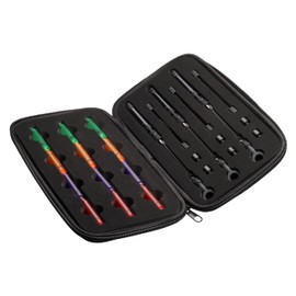 JRC X-Lite Slim Indicator Bite Indicator Set - Super Sensitive and Versatile Bite Indicators Made with an Innovative Slim Design. For Use with Both Braided and Monofilament Line