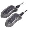 Wireless Guitar Effector FM UHF Transmitter Receiver 10 Channels System