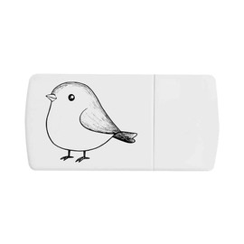 'Cute Fat Bird' Pill Box with Tablet Splitter (PI00033214)