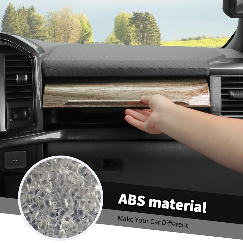 Jimen Compatible with Ford F150 2021-2024, Center Console Co-Pilot Storage