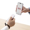 Sanwa Supply BCR-BT1D8W Bluetooth 1D Barcode Reader