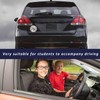 1 x Conduite Accompagnée, accompanying driver sticker for young drivers,