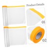 COHEALI Window Insulation Film Roll Weatherproof Heat Retention for Winter