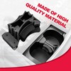 SYudwen Center Console Cup Holder Insert Divider Compatible with Toyota