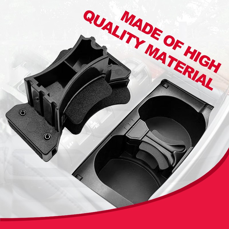 SYudwen Center Console Cup Holder Insert Divider Compatible with Toyota