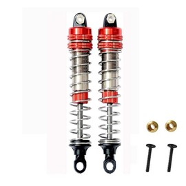 JIAFANRC FY-JSZ01 FY-JSZ02 Blue&red Metal Shock Oil Filled Shocks Upgraded For XLF X03 X04 X03A Max X04A Max X07 X08 1/10 RC Car parts,FY-JSZ02 red