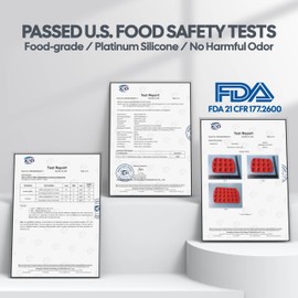 Jalopink Silicone Muffin Pan for Baking - Nonstick Cupcake Pan, 12 Cups Easy Release & Clean, Dishwasher Safe Muffin Tray for Homemade Muffins, Cupcakes.