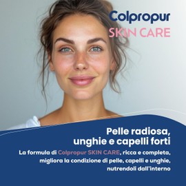 Colpropur Skin Care Gusto Vaniglia – Collagene Idrolizzato in Polvere da Bere - Peptidi di Collagene, Integratore per Capelli, Unghie e Denti – 306g