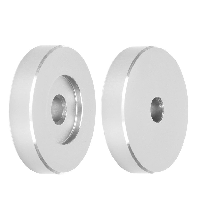 45 RPM Adapter, Stable Conversion Sheet Aluminum 38mm X 8mm