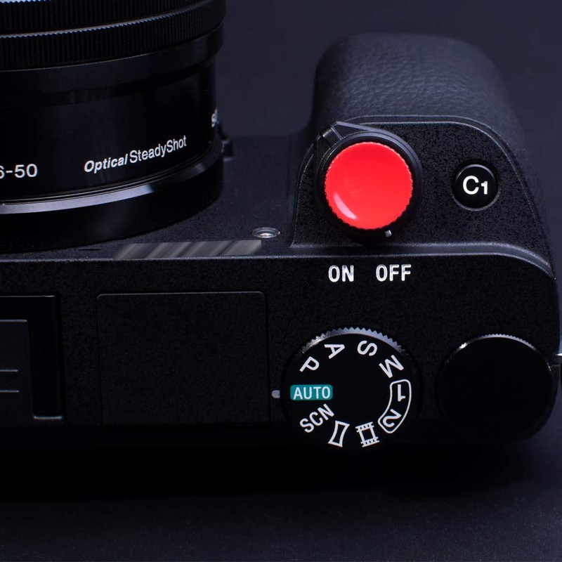 VKO Camera Soft Release Shutter Button Cap Compatible with Fuji