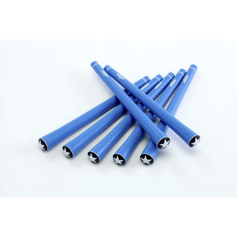 elitegrips Y360°s Air Golf Grips, Set of 7, Marine Blue,