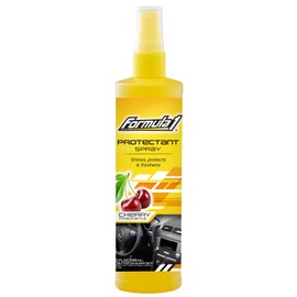 Formula 1 Cherry Scented Car Interior Protectant - Car Interior Cleaner, Protect & Freshen - Interior Car Cleaner - Long-Lasting Cherry Car Freshener