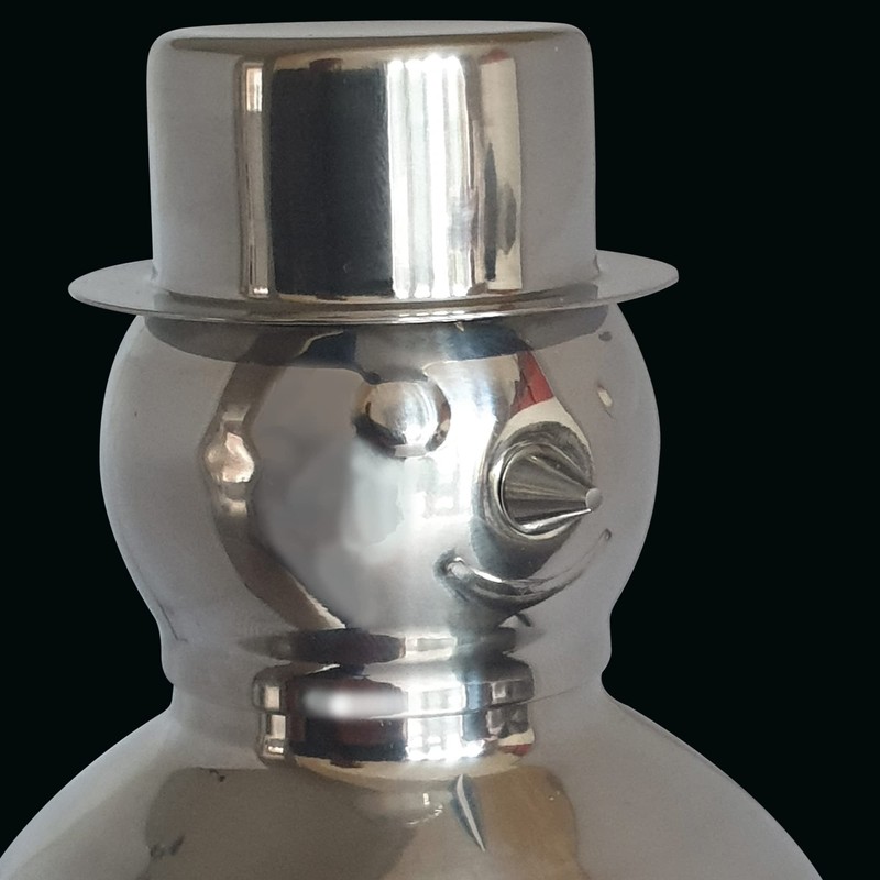 Bar Originale Stainless Steel Snowman Cocktail Shaker
