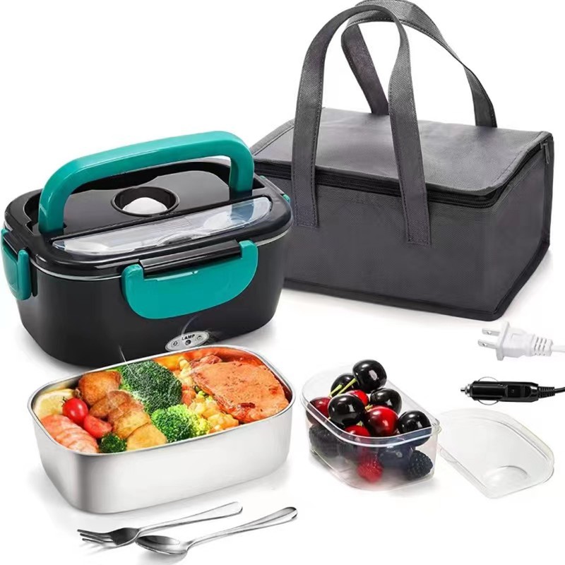 Electric Lunch Box with Carry Bag Portable Fast Food Heater