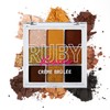 Ruby Kisses Eyeshadow Palette Highly Pigmented Eye Makeup 9 Shades