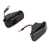 Amber Side Marker Light Fender Turn Signal Lamp 3000K Smoky