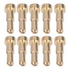 30PCS Battery Connector Plug Brass Gold Plated High Hardness RC