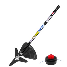 Brushcutter Attachment/Expand-It Straight Shaft Trimmer Attachment fits for Ryobi,Hart,Craftsman,Weed Eater,Mtd pro,Troy-Bilt,Toro,John Deere,Hus 128LD Most Powerhead,trimmerhead,Brushcutterhead