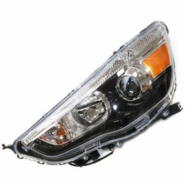 SBPKMARSCT Front Halogen Headlights Assembly Left Side for 2011-2019 Mitsubishi Outlander Sport(ASX) w/LED DRL Projector Driver Head Lights Direct Replacement Headlamps Assy Set (Left Driver Side)