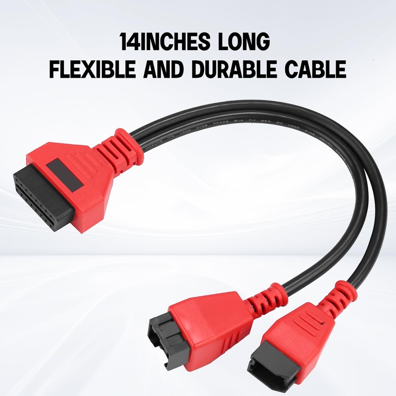 Freyoue OBD2 Adapter Cable for Chrysler 12+8 Dodge Ram Jeep