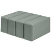 Yoga Blocks 4 Pack - EVA Foam Blocks for Pilates