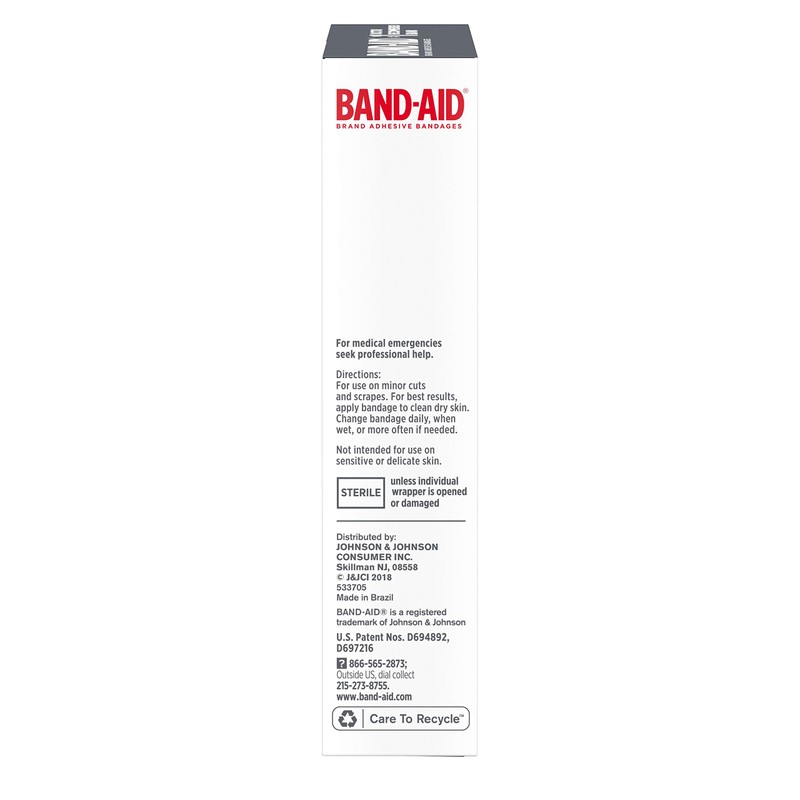 BAND-AID® Brand TOUGH STRIPS® Bandages XL, 10 Count