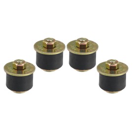 X AUTOHAUX 4pcs Automotive Rubber Freeze Plug Rubber Expansion Plug Fit Hole Size 1-1/8" to 1-1/4" 28mm-31mm