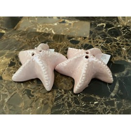 Cracker Barrel STARFISH Small Salt Pepper Shakers From Cracker Barrel NEW