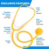 PrimaCare DS-9294 Disposable Stethoscope with Sound Sensitive Chestpiece and 22"