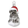 Inge-glas Christmas Tree Decoration Dog Pug