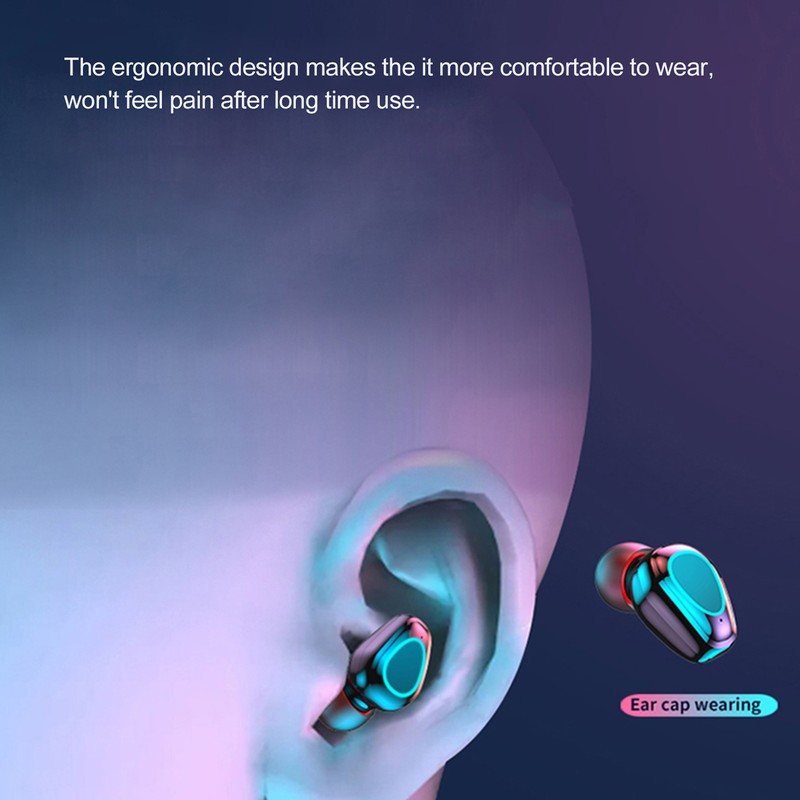 G40 Bluetooth 5.1 True Wireless Earphones with LED Power Display