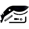 DURAN Replacement Blade for Garden Roller Shears - Spring -