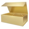 Gold Gift Box 10" x 6" x 3" with Magnetic