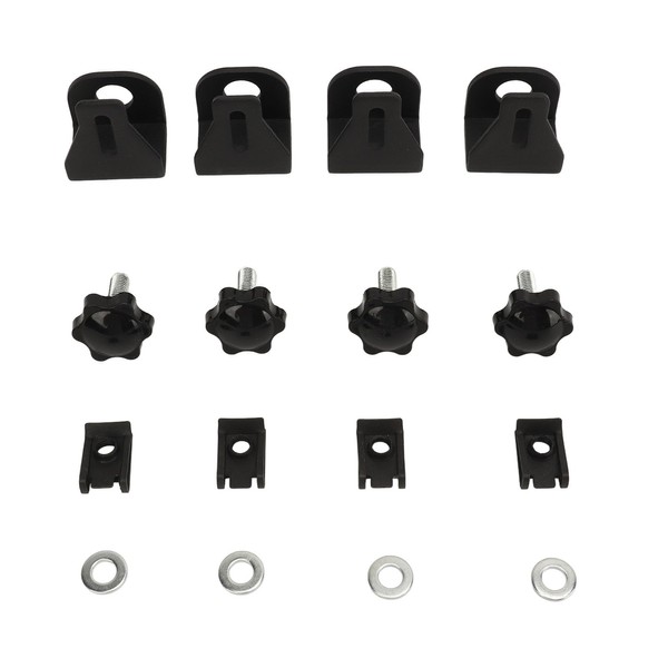 16PCS Saddle Bag Locks Mounting Screws, KIMISS Saddlebag Security System