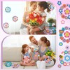 Engrowtic 24 Sets Mother's Day Craft Kit Flower Bee Wreath