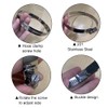 4 inch Hose Clip Clamps Adjustable Large Size Stainless Steel