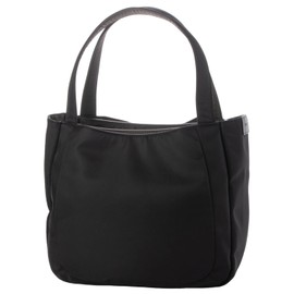 Isaac Tote Bag, Nylon Bonding Tote, Size M, Black