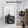 BN-LINK Variable Fan Speed Controller, Plug-in Electric 3 Speed Regulator
