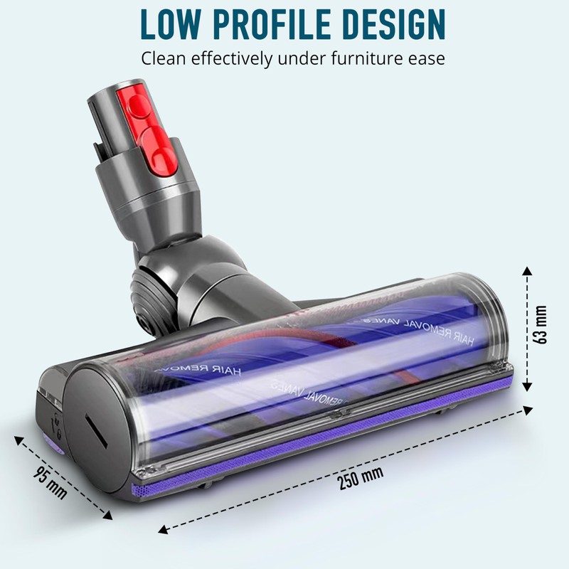 Tarrapu Replacement Head for Dyson V7 V8 V10 V11 V15: