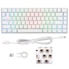 Mechanical Keyboard 82 Keys RGB Wireless 2.4G BT3.0 Type C