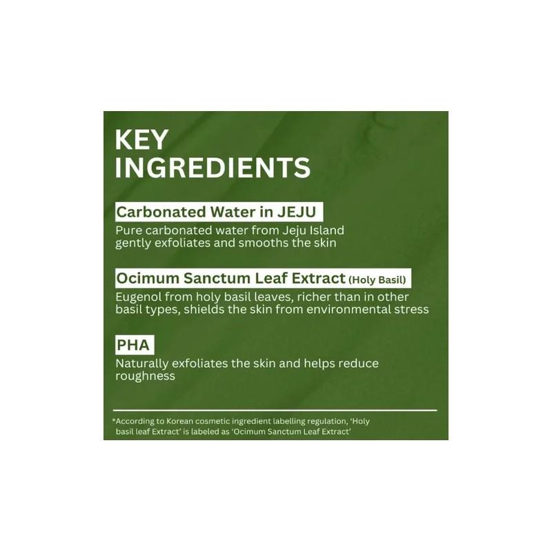 P.calm Holy Basil Bubble Deep Mask 90g Tipo De Piel