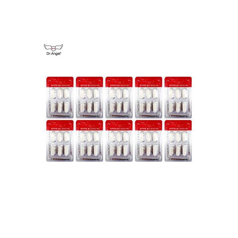 [Dr. Angel] Premium Gold D2 K1+K2 Vitamin 2 Boxes /