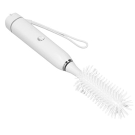Fockety Elektrische Flaschenbürste, Silikon-Babyflaschenbürsten-Set mit Babyflaschenbürstenreiniger und Brustwarzenbürste, Babyflaschenreiniger-Bürsten-Set für Neue Mütter