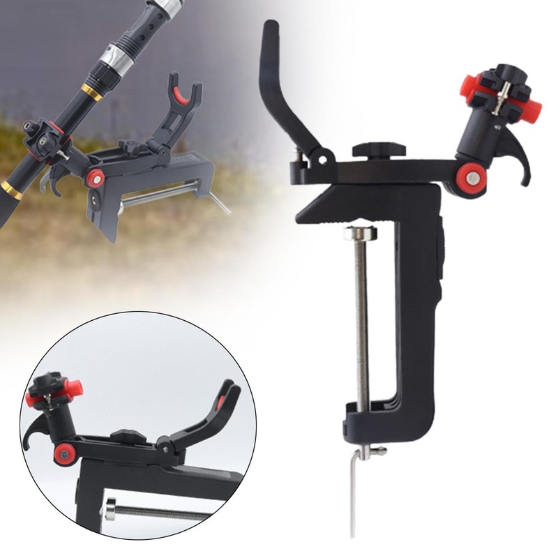 Toysmith Crushable Fishing Rod Holder Adjustable Tripod Fishing Pole Boat