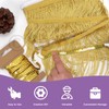 Swpeet 5 Yard × 4 Inch Gold Fringe with Sequin