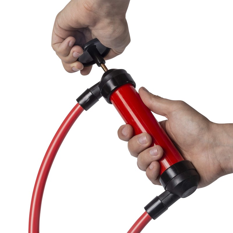 King Innovation 48050 Siphon King Junior, Mini Pump, red