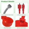 Pipeline Automatic Chicken Waterer System, Automatic Chicken Watering Complete PVC