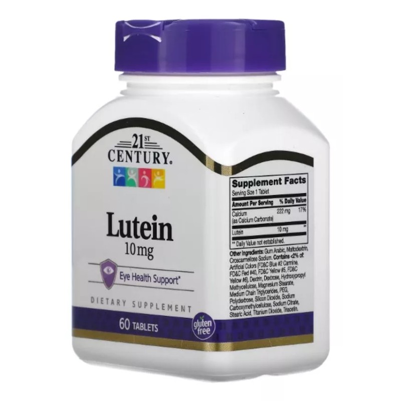 21st Century Vitamina De Ojos Luteina 60 Tabs Century 21