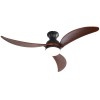 Sofucor Smart Solid Wood Ceiling Fan Phone/Voice/Re