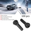 Gorgeri Pack of 100 Car Motorcycle Universal Replacement Snap-in Tyre